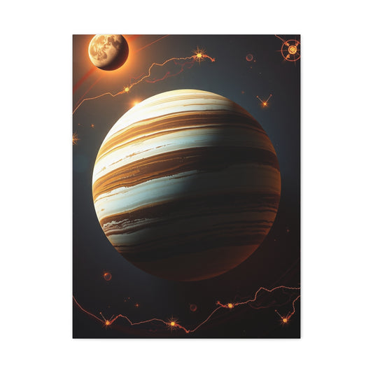 Celestial Symphony Canvas Wall Art & Canvas Print