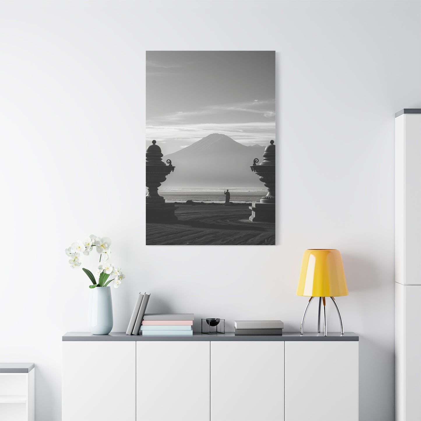 Polished Monotone Art Wall Art & Canvas Print