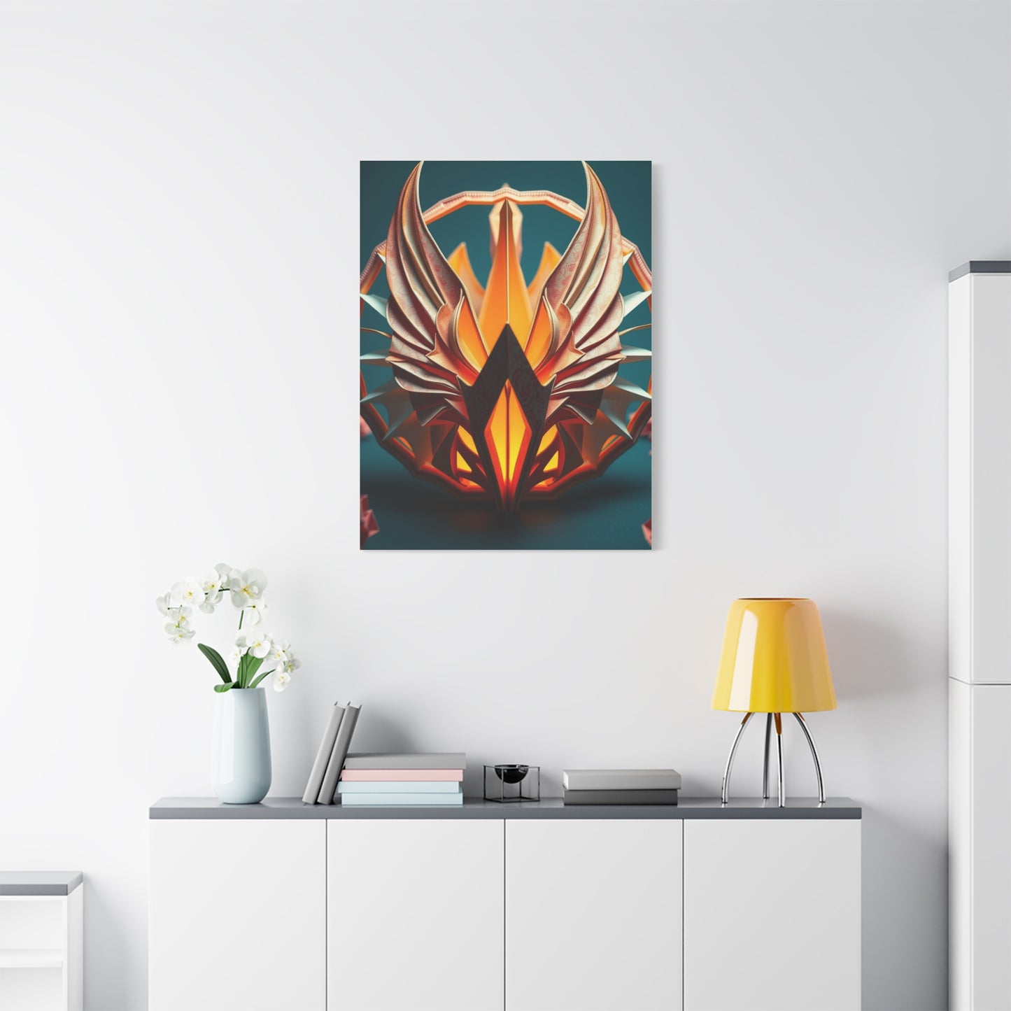 Origami Opulence Wall Art Wall Art & Canvas Print