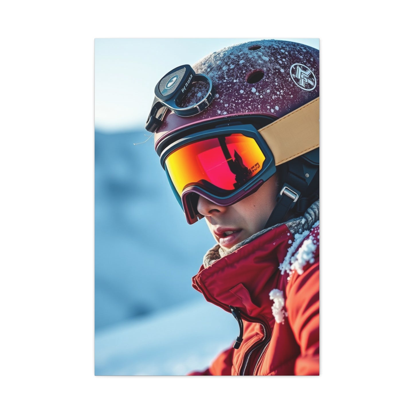 Skiing Art Supreme Gallery Wall Art & Canvas Print