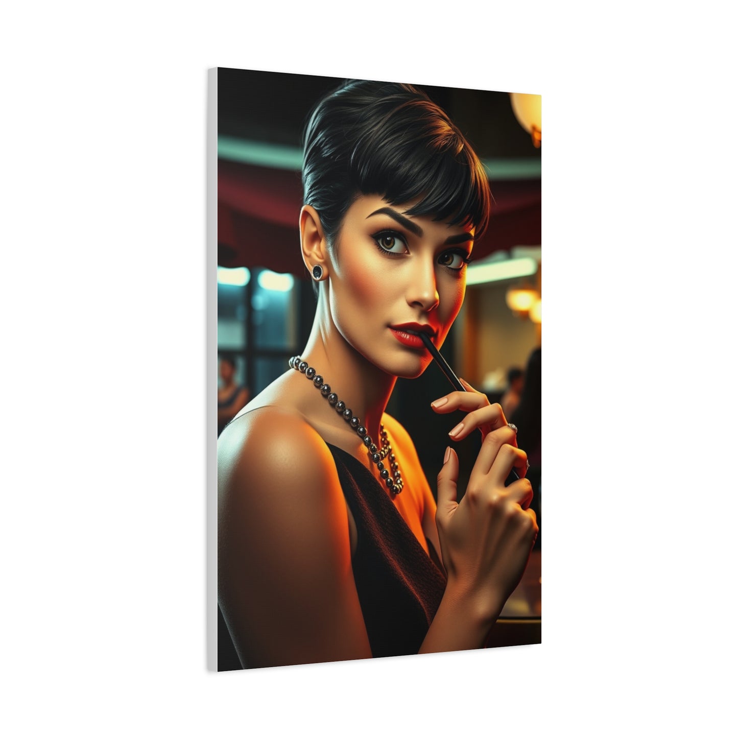 Masterpiece Breakfast At Tiffany’s Characters Art Vision Wall Art & Canvas Print