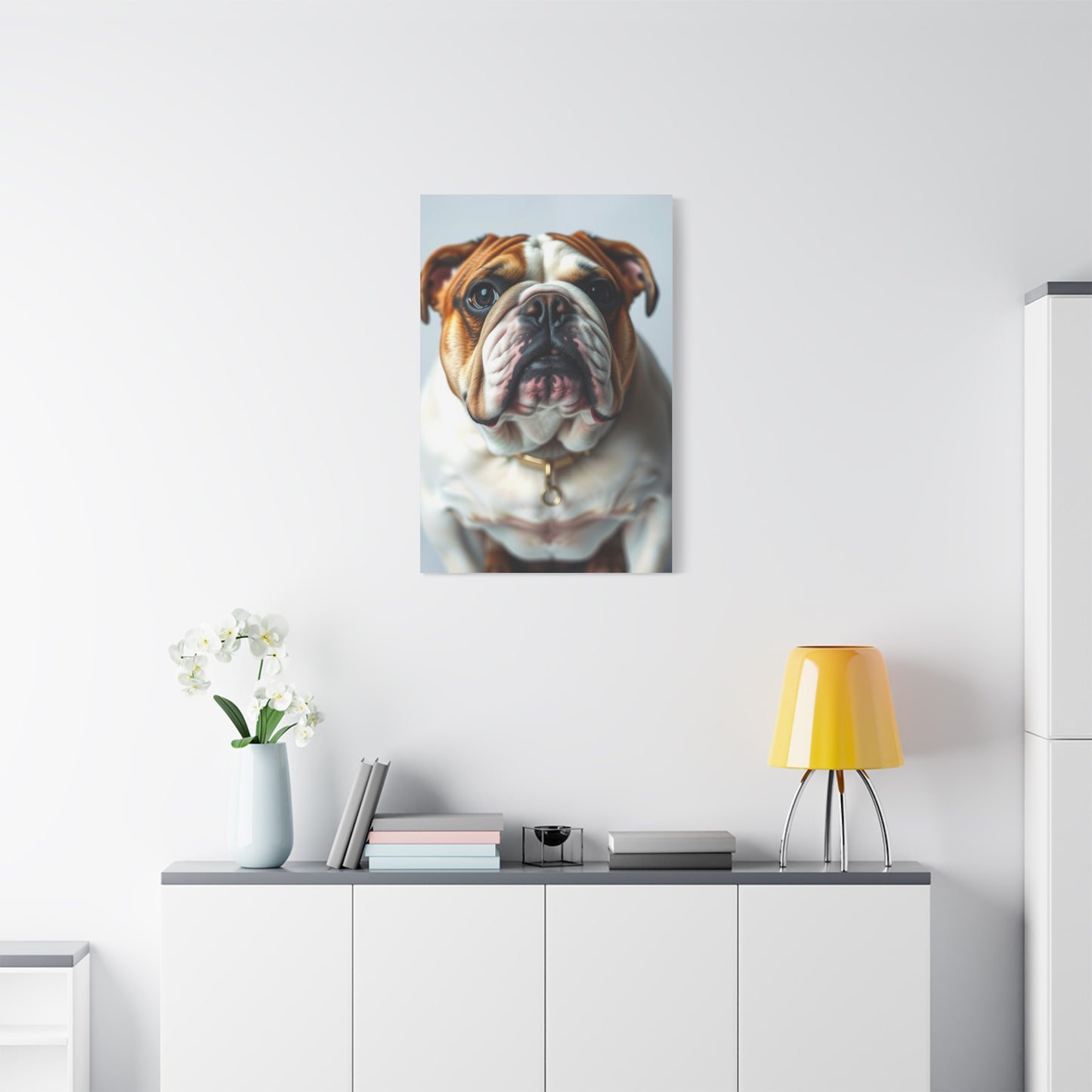 Supreme Bulldog Art Collection Wall Art & Canvas Print