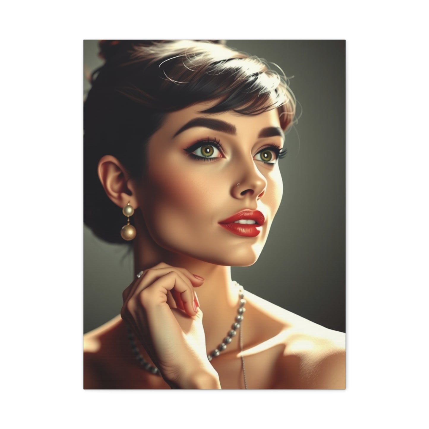 Masterpiece Audrey Hepburn Art Vision Wall Art & Canvas Print