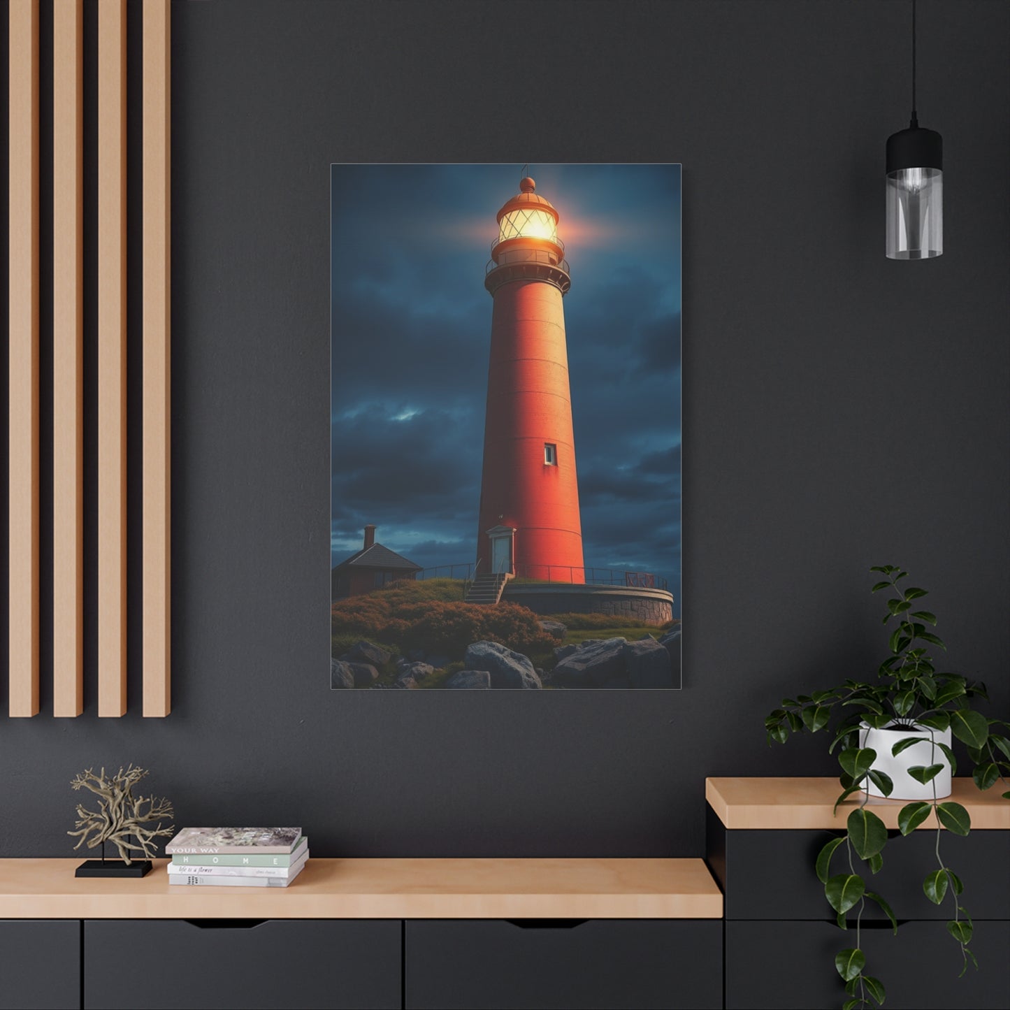 Beacon of Serenity Canvas Wall Art & Canvas Print