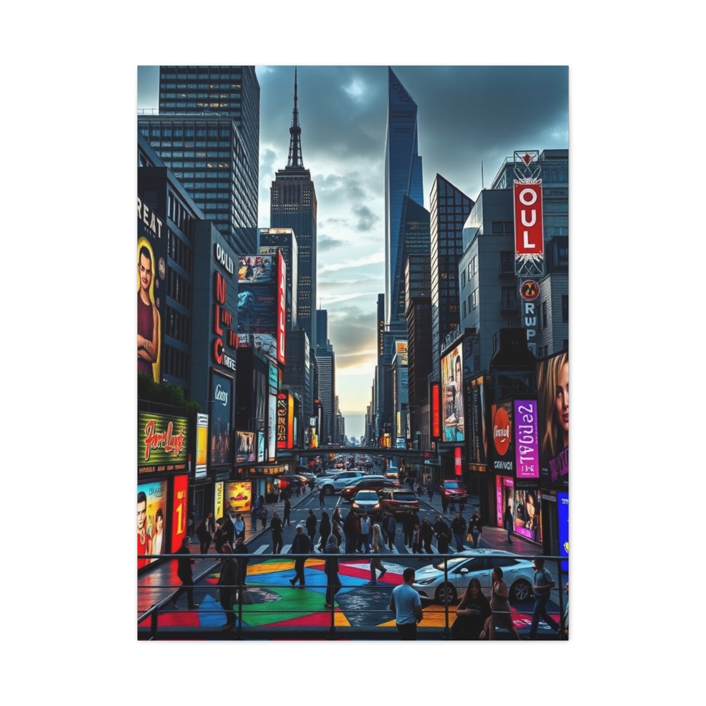 Empire Silhouette Odyssey Wall Art & Canvas Print