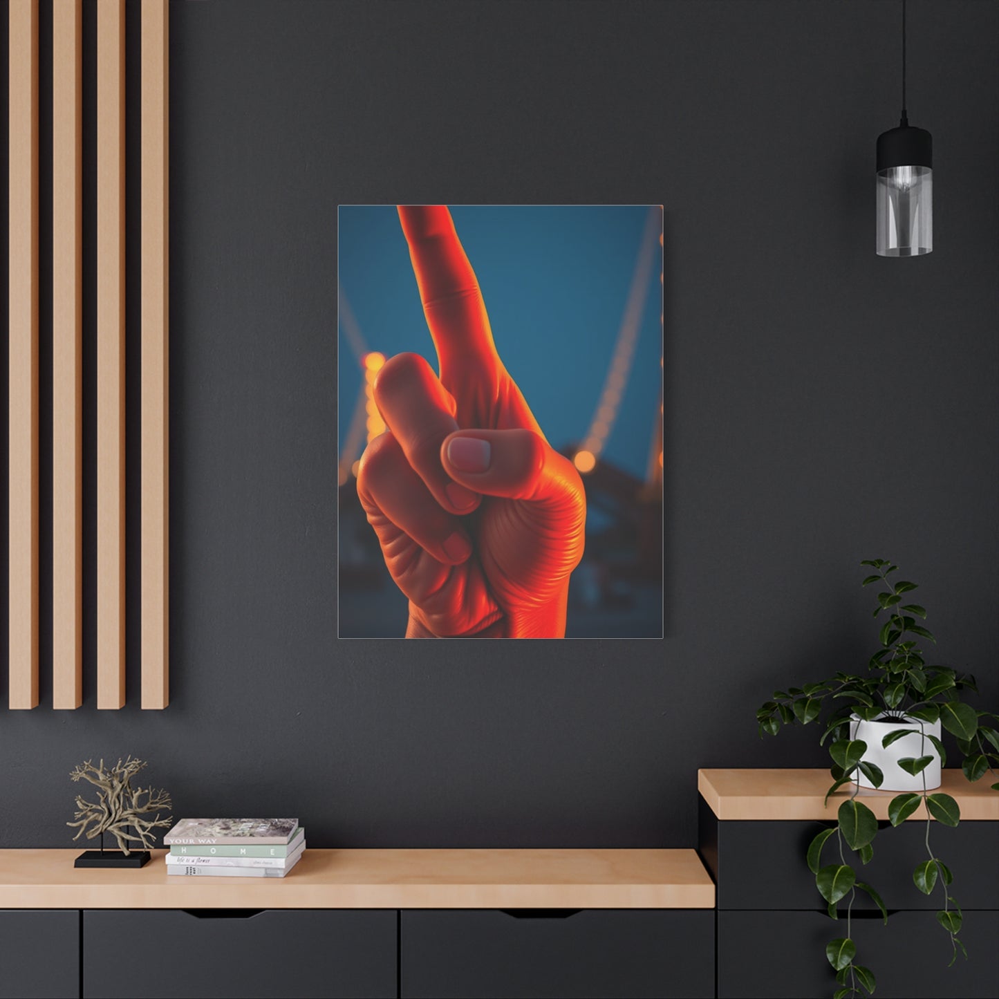 Peace Sign Art Luxury Canvas Wall Art & Canvas Print