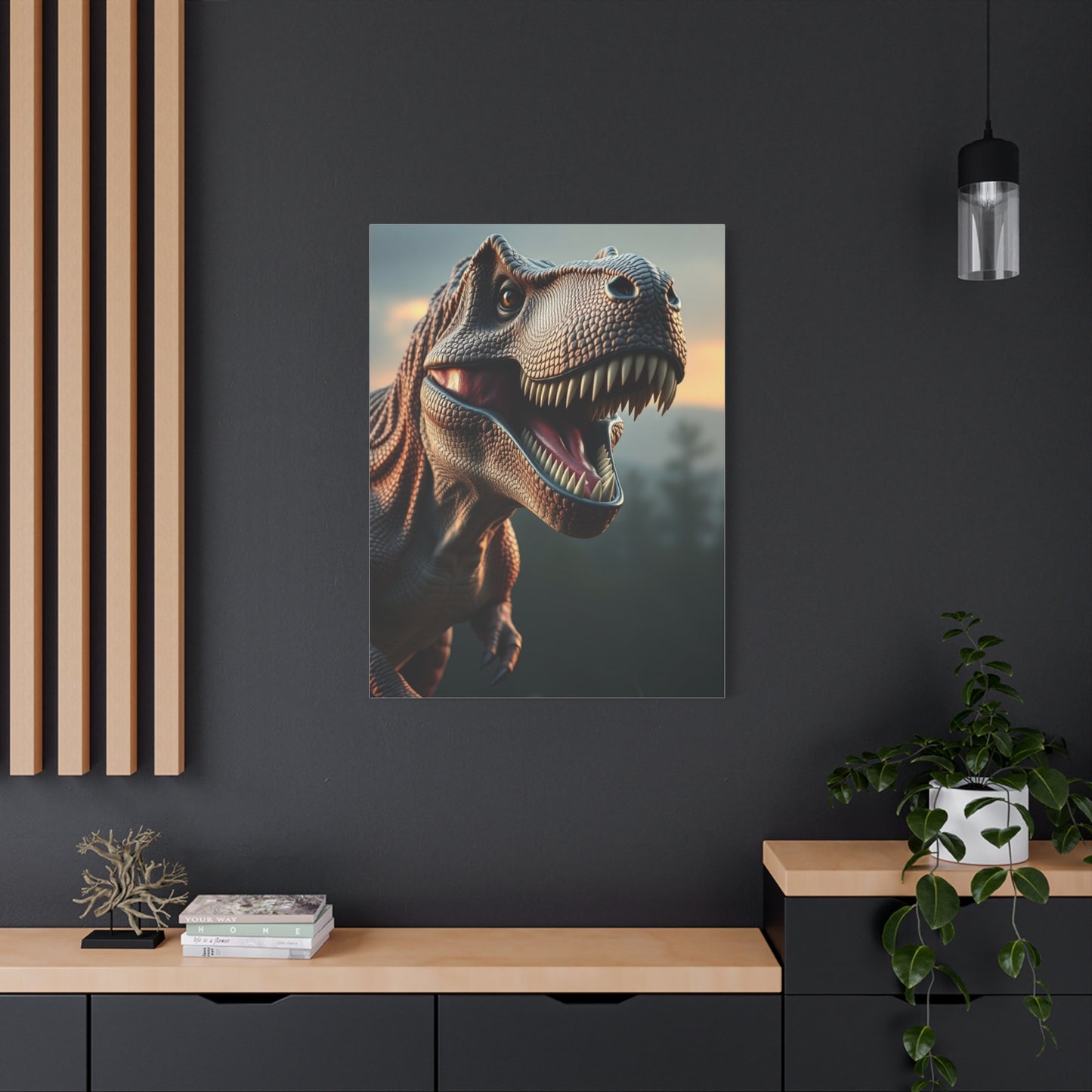Supreme Tyrannosaurus Rex Art Collection Wall Art & Canvas Print