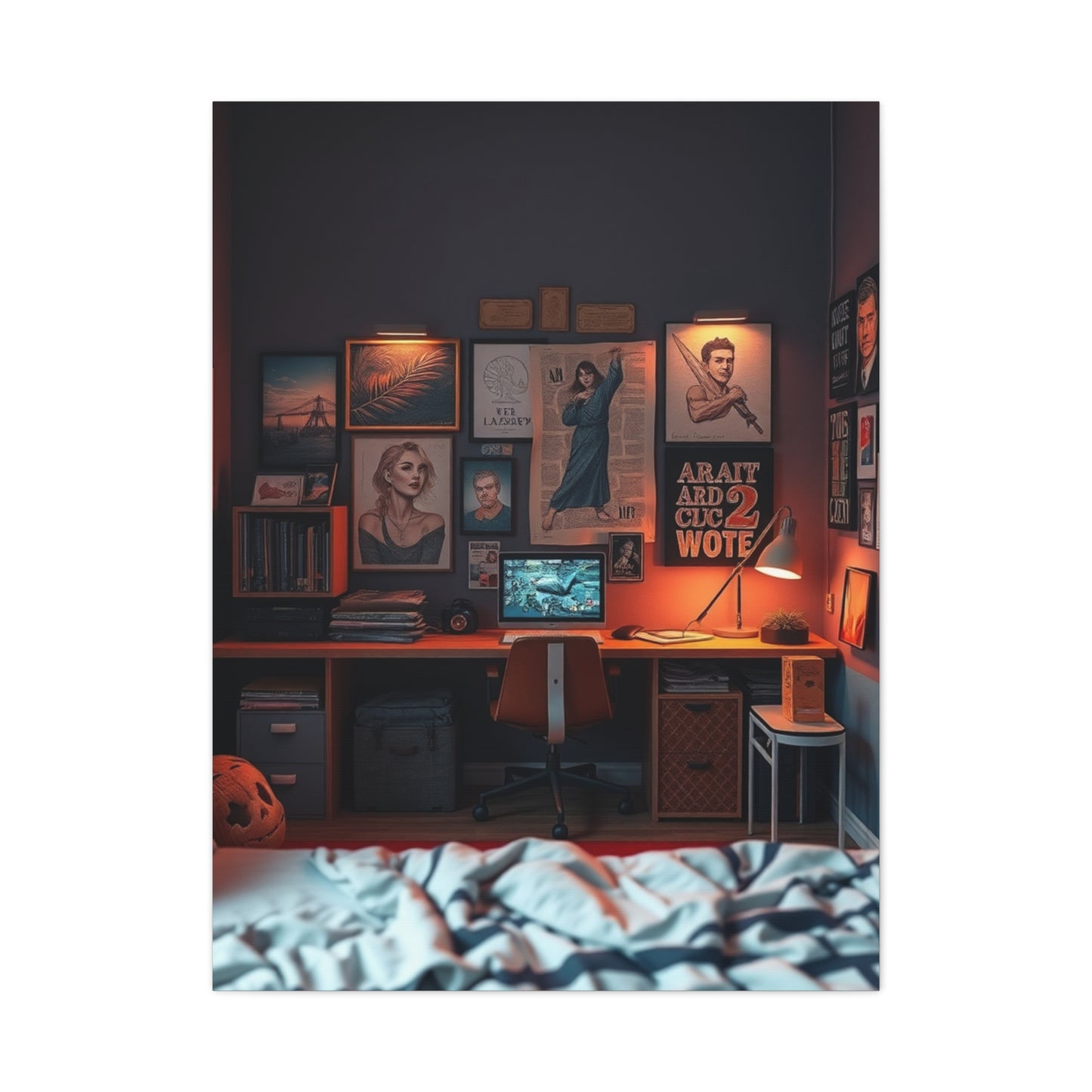 Dorm Room Art Refined Canvas Wall Art & Canvas Print
