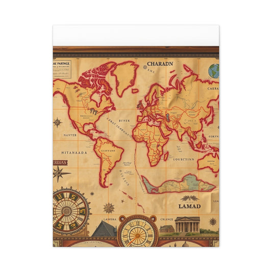 Supreme Antique Maps Art Collection Wall Art & Canvas Print