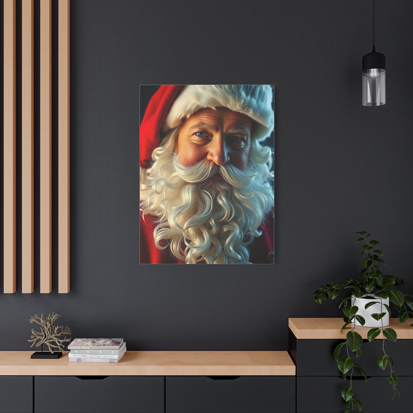 Vision Santa Claus Art Art Wall Art & Canvas Print