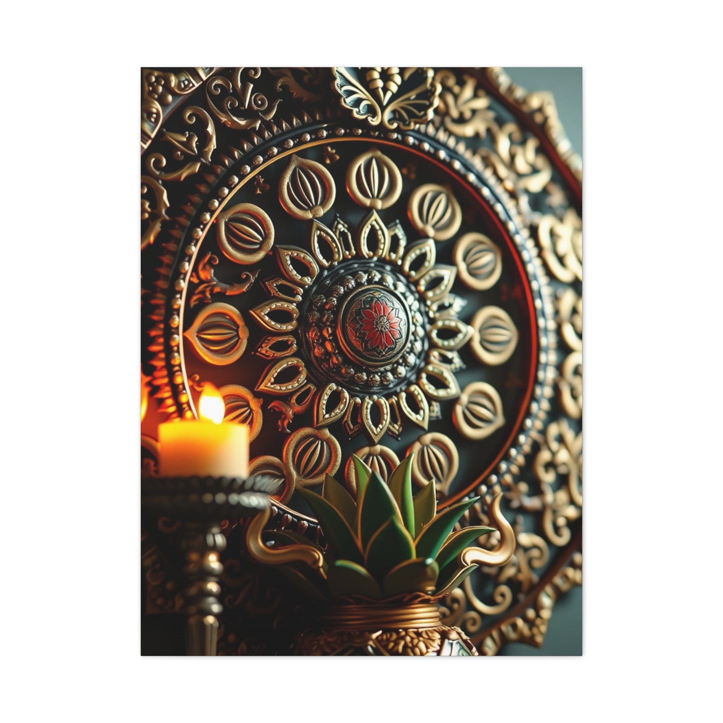 Vision Indian Decor Art Art Wall Art & Canvas Print