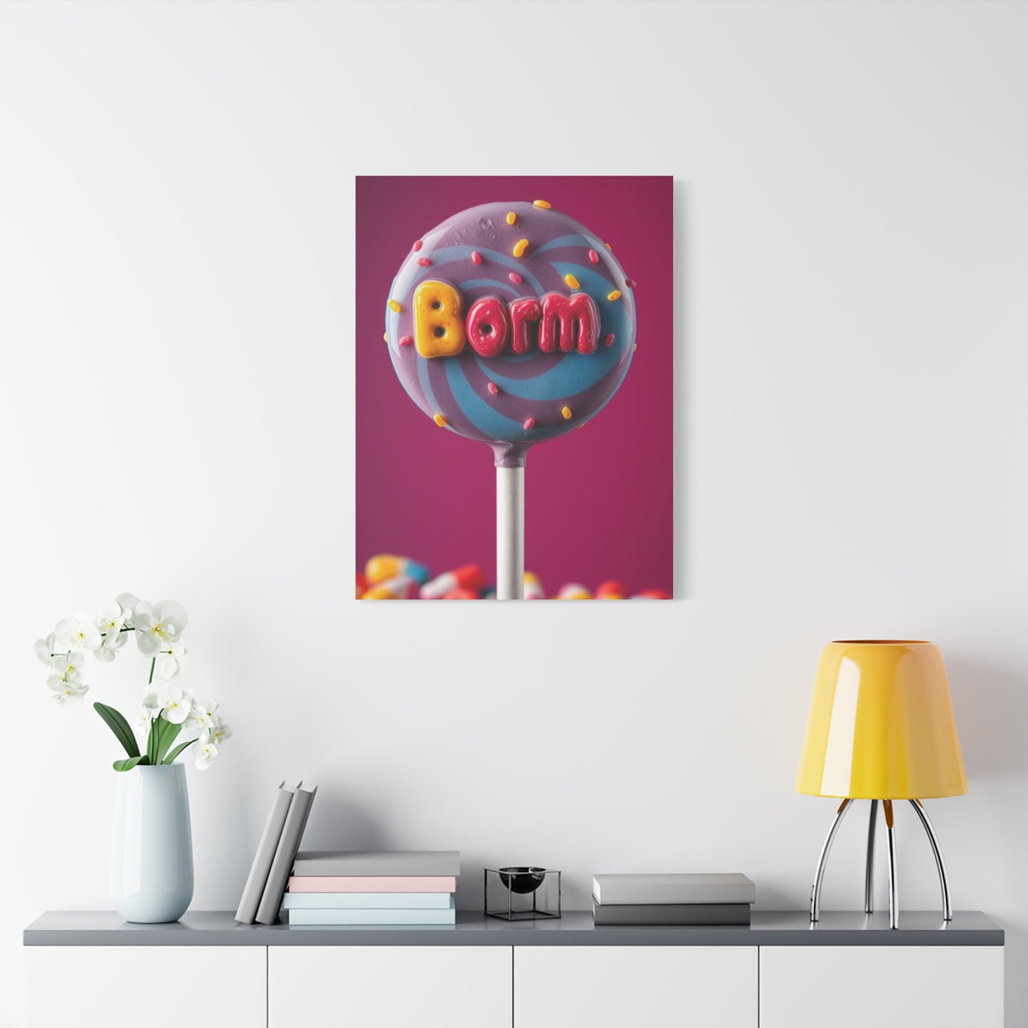 Exquisite Lollipop Fantasy Wall Art & Canvas Print