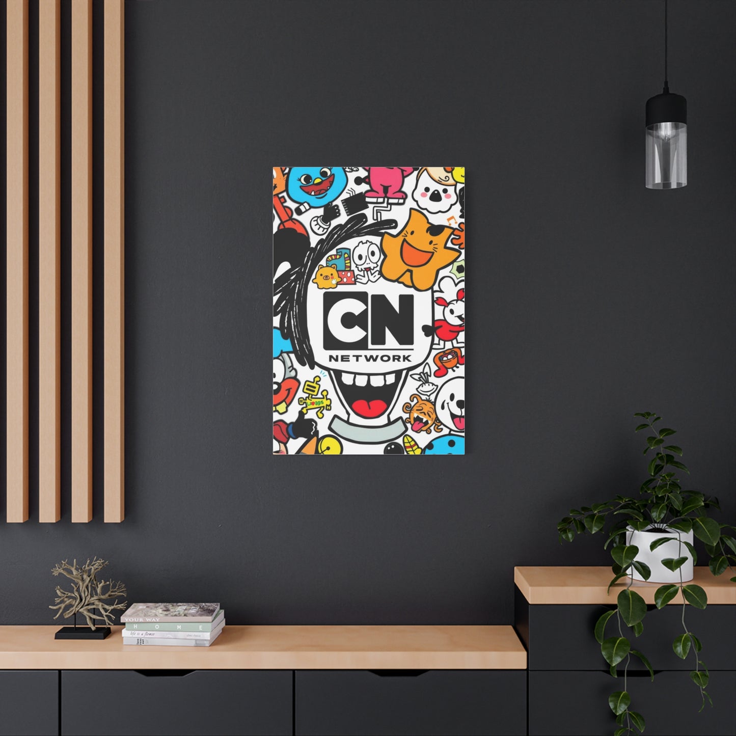 Lavish Cartoon Fusion Art Wall Art & Canvas Print