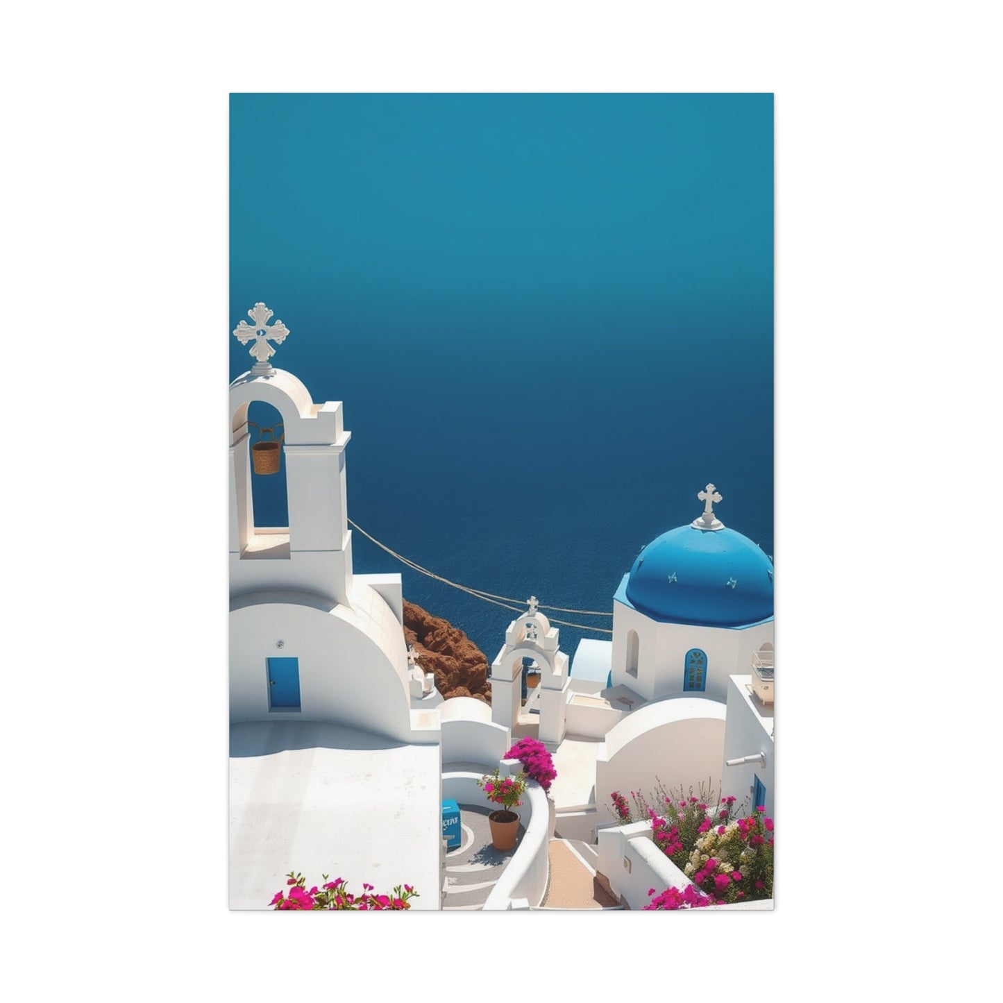Santorini Art Supreme Gallery Wall Art & Canvas Print