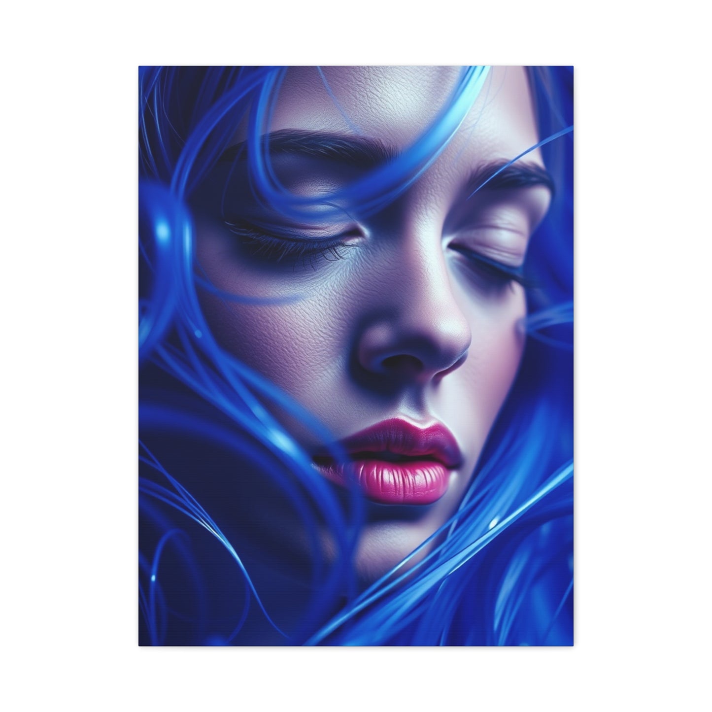 Supreme Blue Music Art Collection Wall Art & Canvas Print