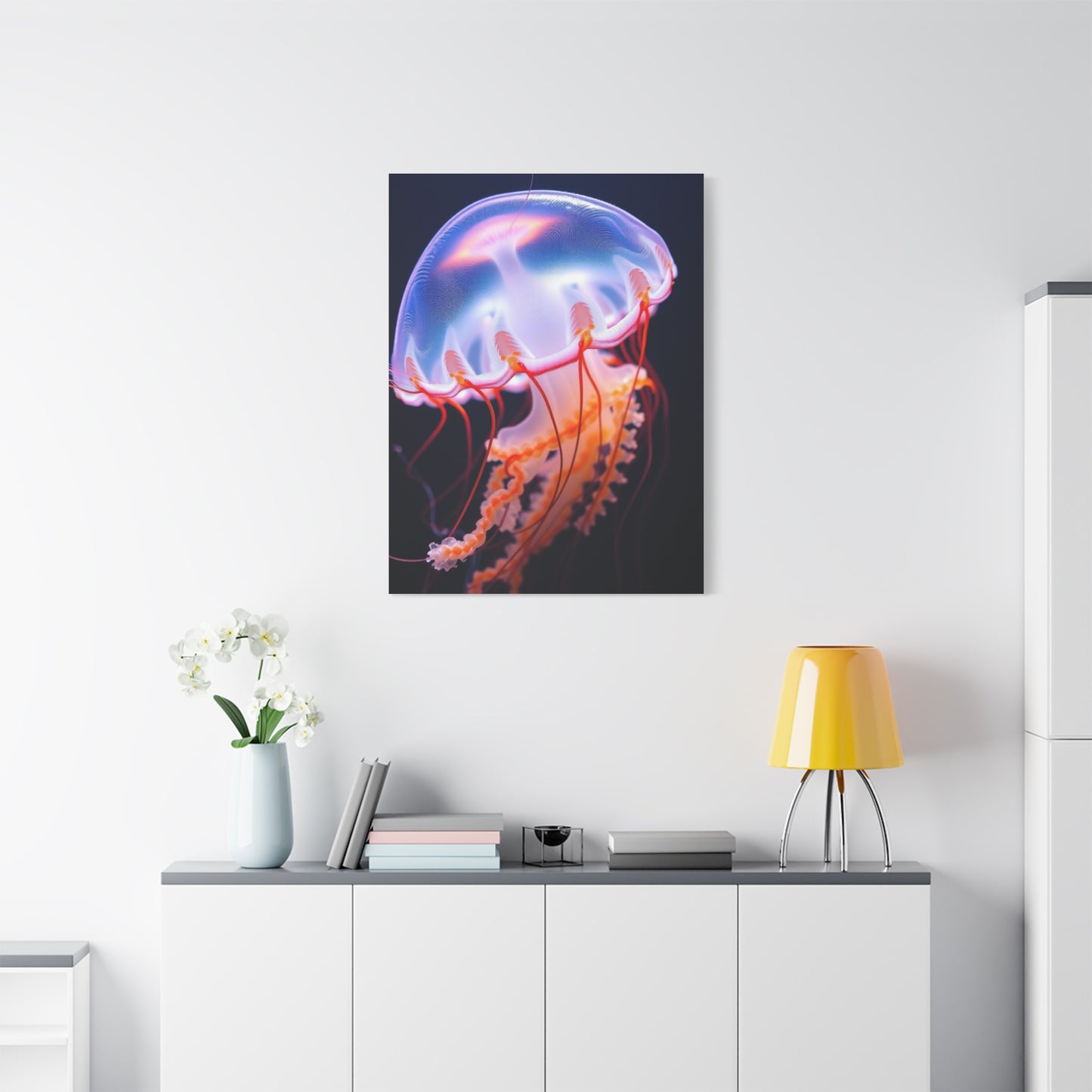 Masterpiece Jellyfish Art Vision Wall Art & Canvas Print