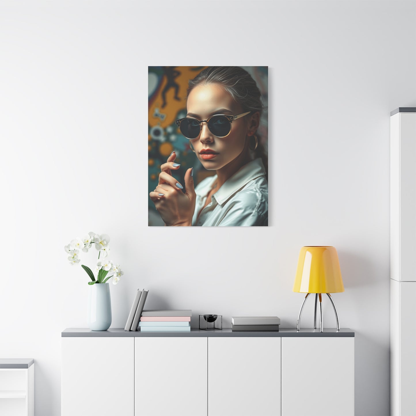 Sleek Artistic Reverie Wall Art & Canvas Print