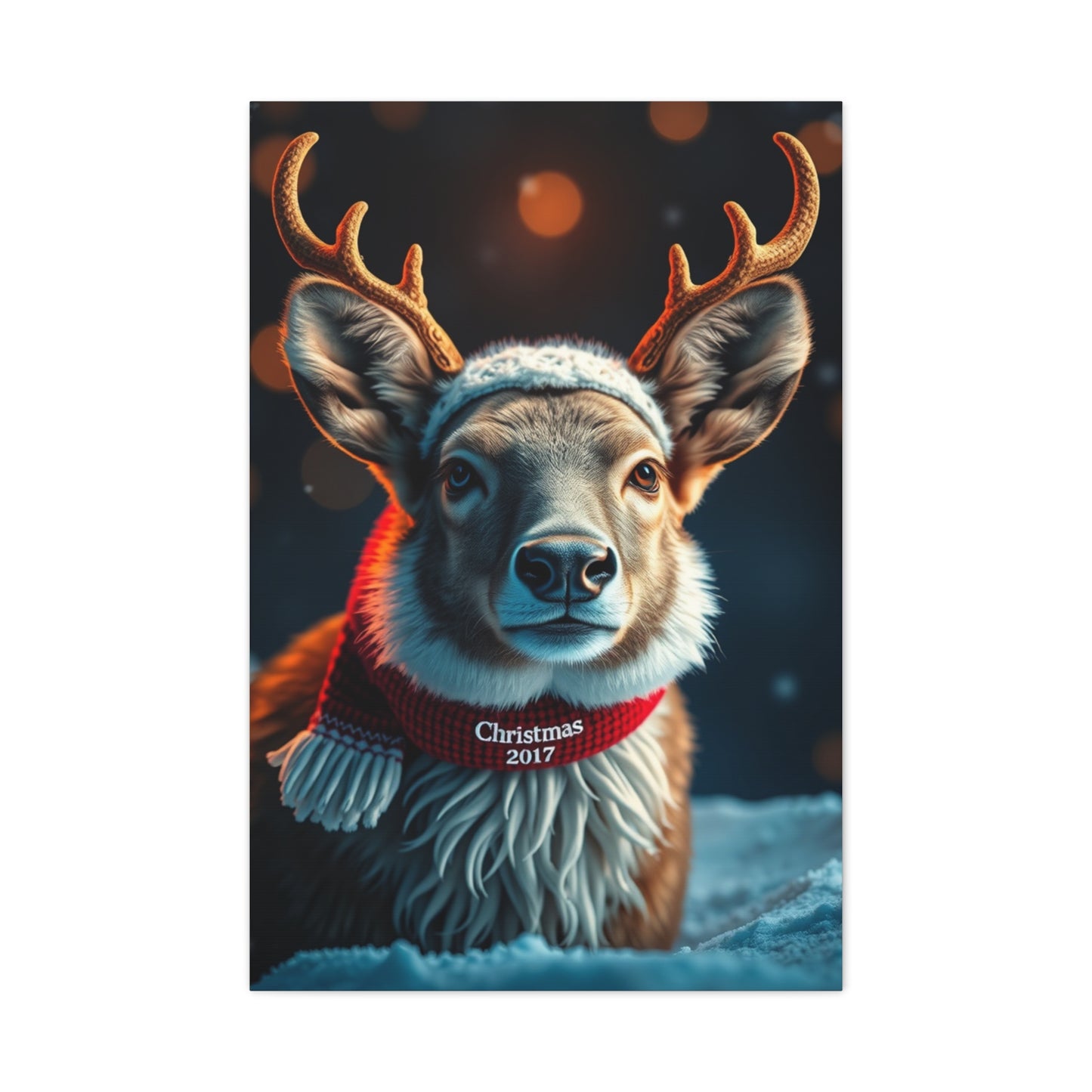 Supreme Christmas Animal Art Collection Wall Art & Canvas Print