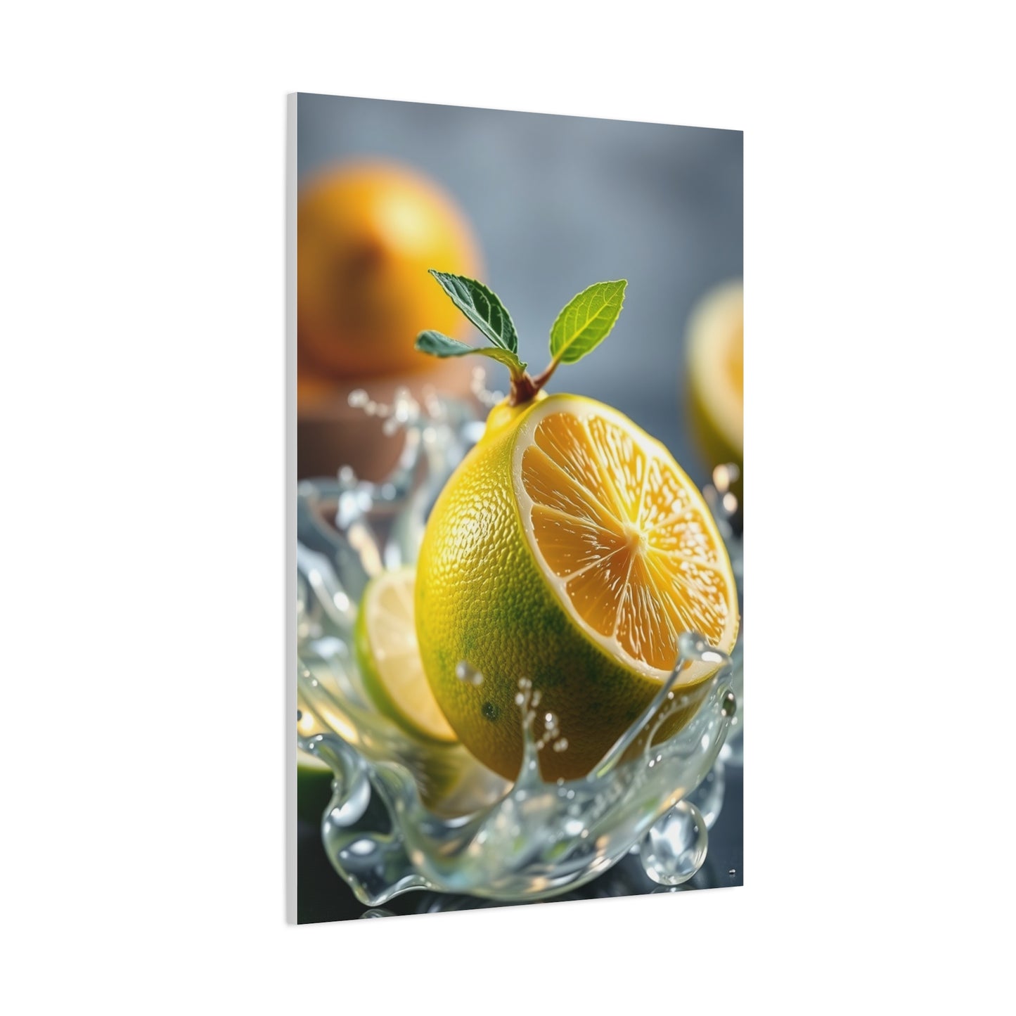 Supreme Lemon & Lime Art Collection Wall Art & Canvas Print