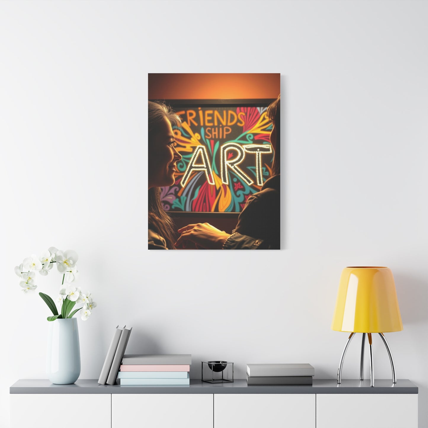 Elite Friendship Art Vision Wall Art & Canvas Print