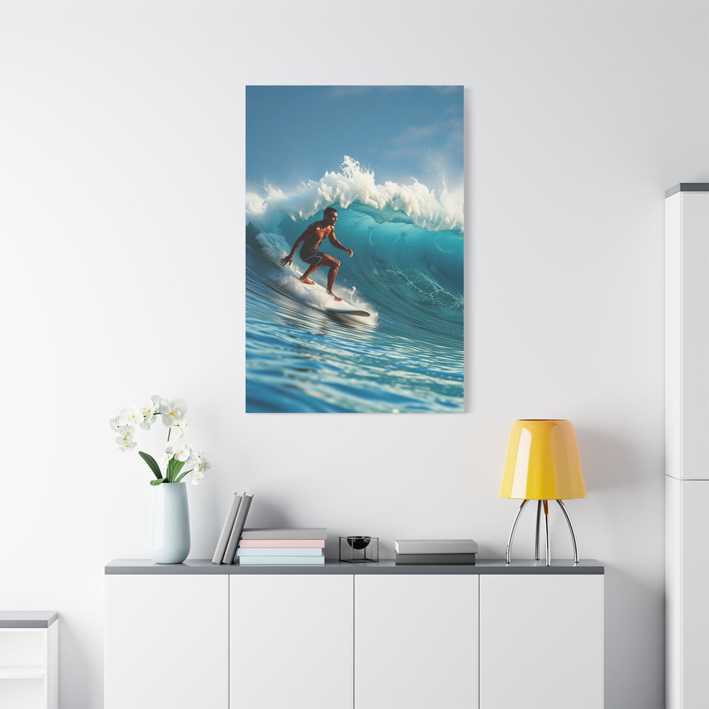 Ethereal Breaker Canvas Wall Art & Canvas Print