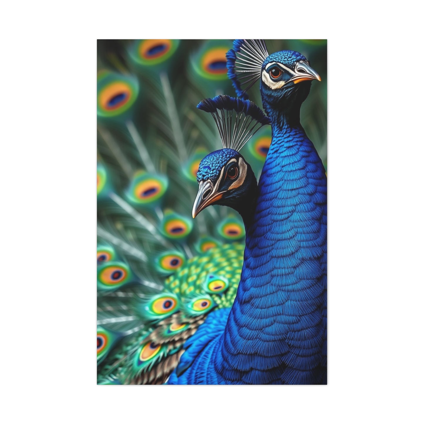 Vision Peacock Art Art Wall Art & Canvas Print