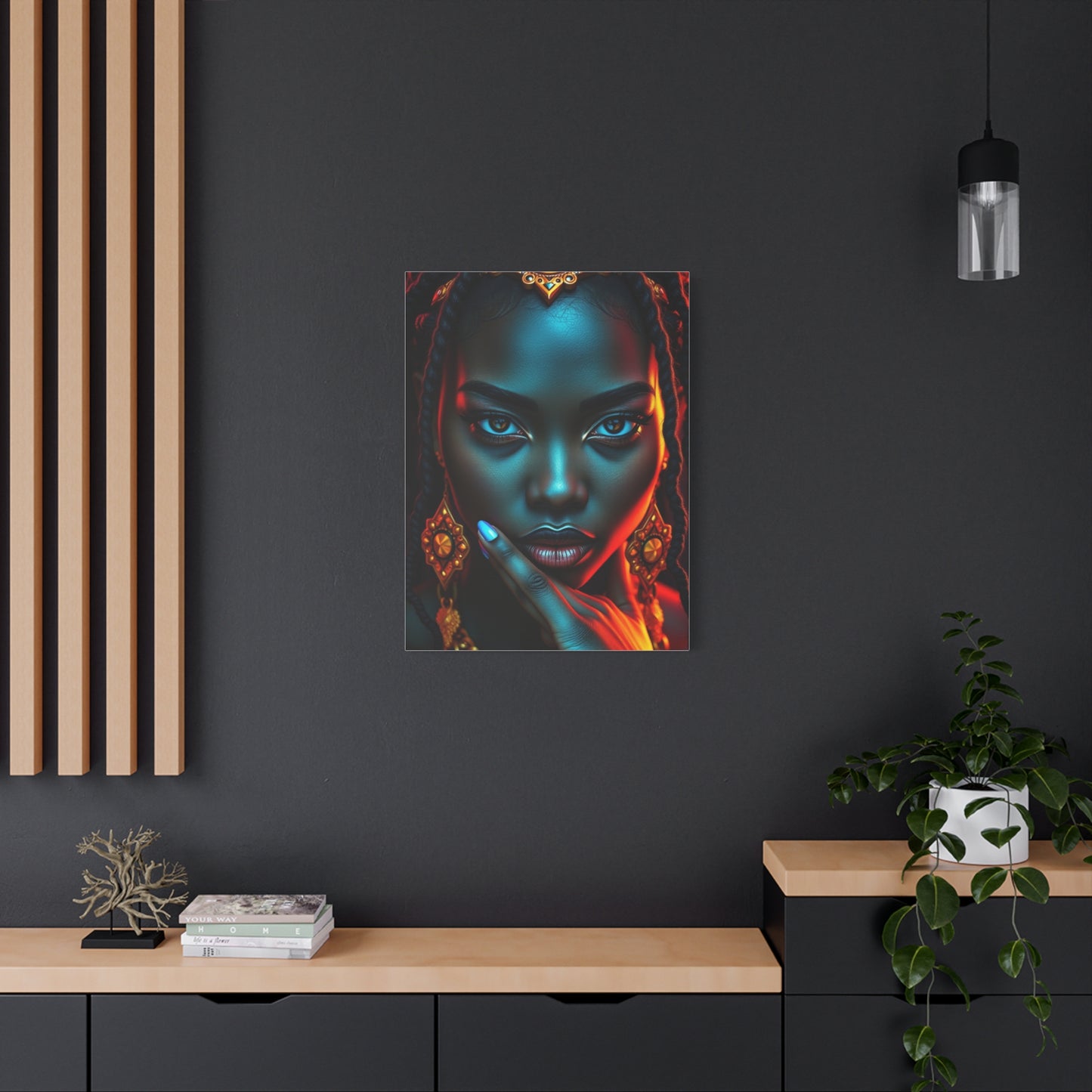 BlackGirlMagic Art Luxury Canvas Wall Art & Canvas Print