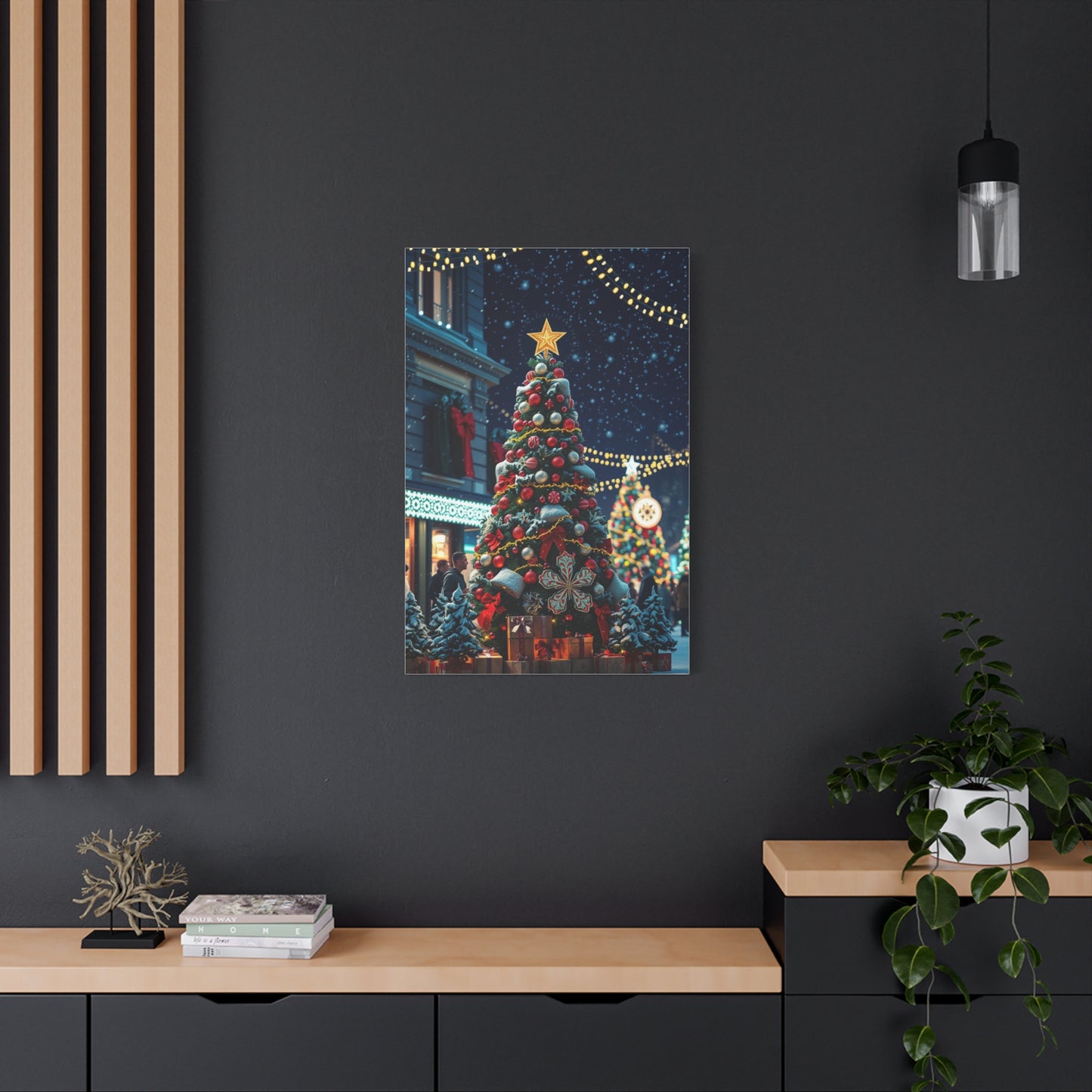 Majestic Holiday Portrait Wall Art & Canvas Print