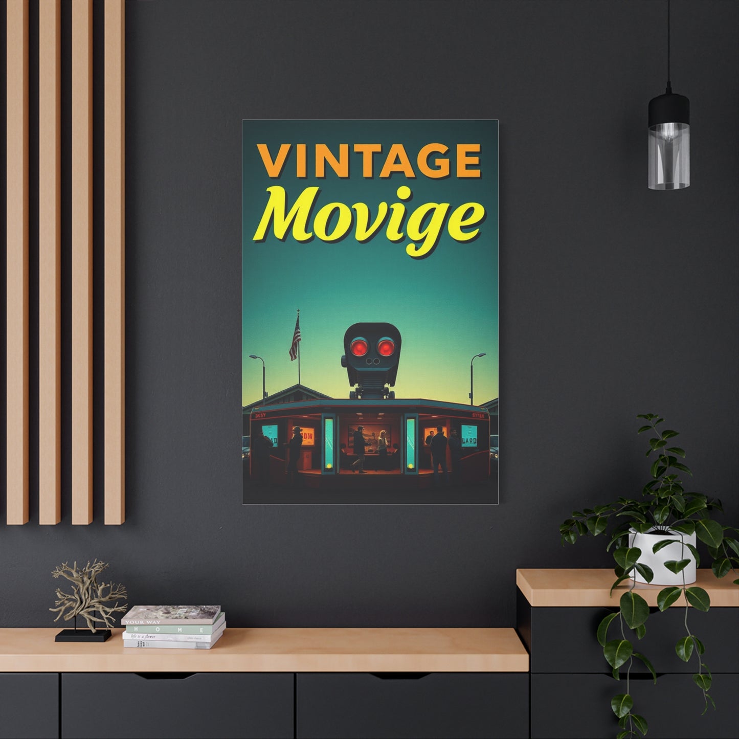 Elite Vintage Movie Posters Art Vision Wall Art & Canvas Print