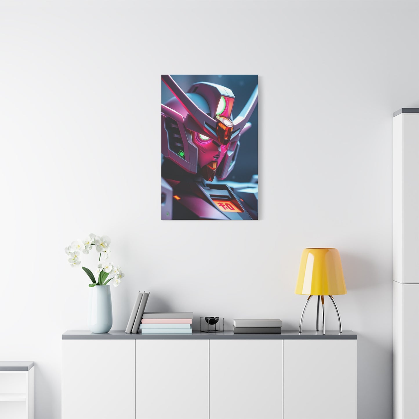 Vision Gundam Art Art Wall Art & Canvas Print