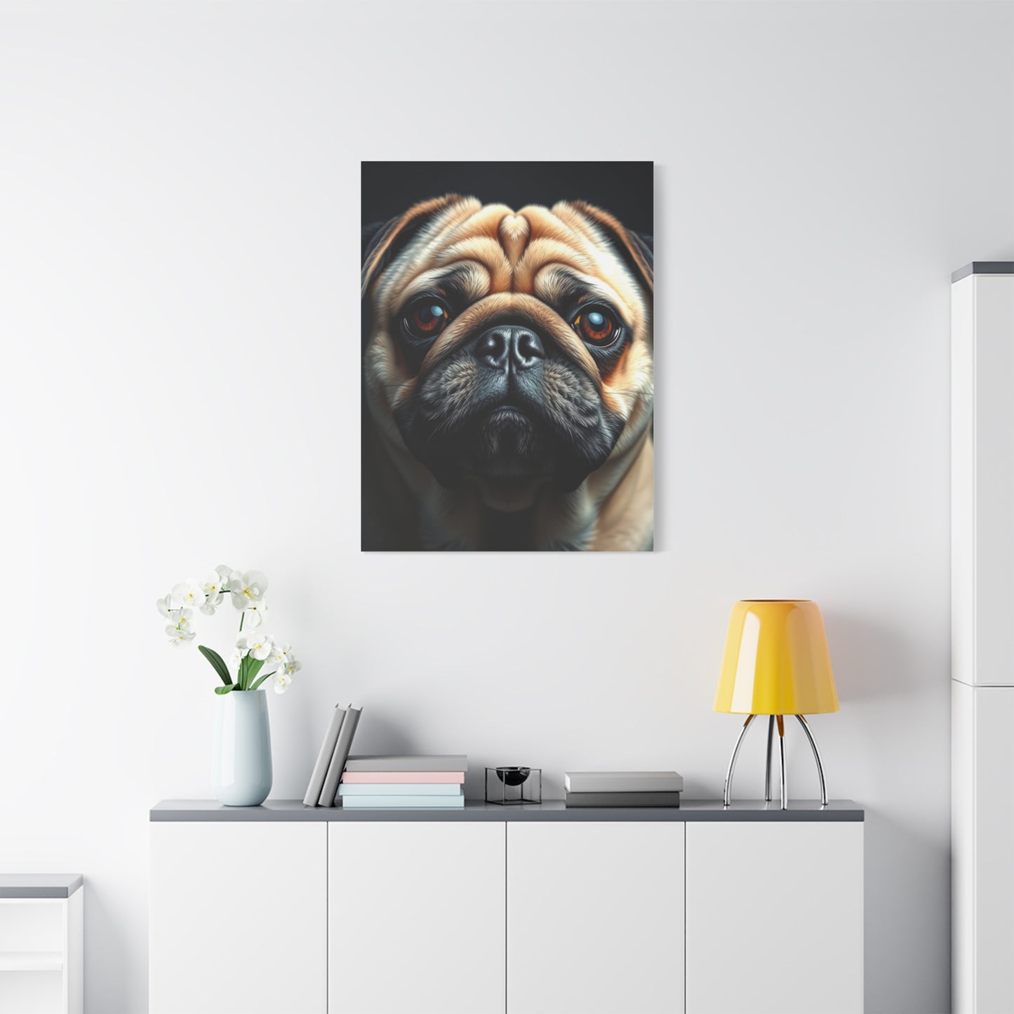 Supreme Pug Art Collection Wall Art & Canvas Print