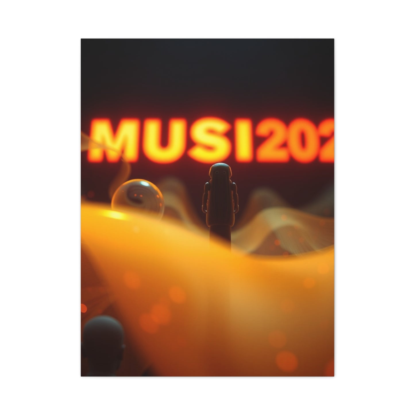 Melodic Harmony Canvas Wall Art & Canvas Print