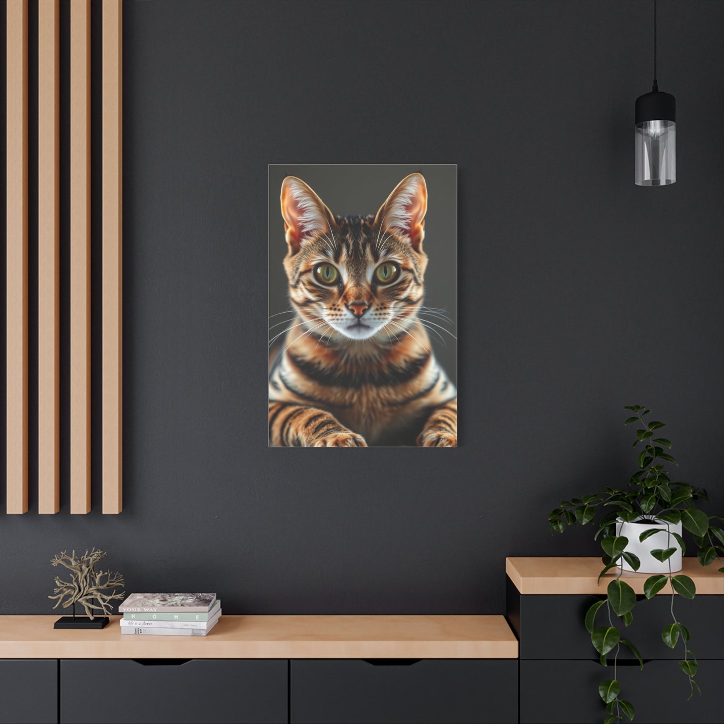 Tabby Cat Art Supreme Gallery Wall Art & Canvas Print
