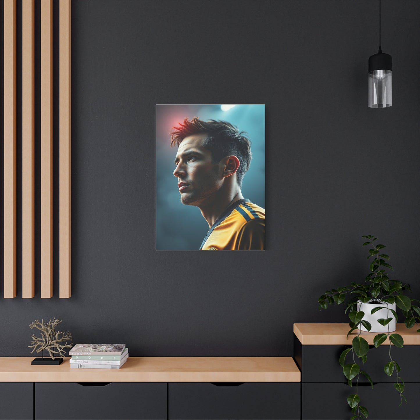 Vision Soccer Art Art Wall Art & Canvas Print