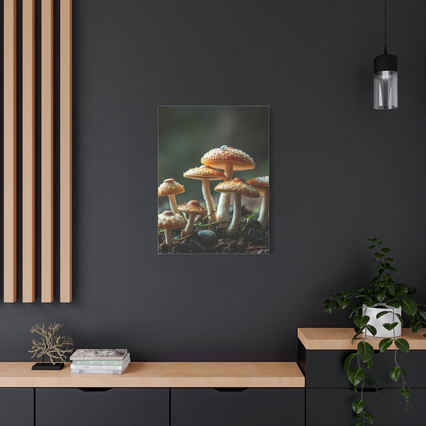 Mushrooms Wall Art Refined Canvas Wall Art & Canvas Print