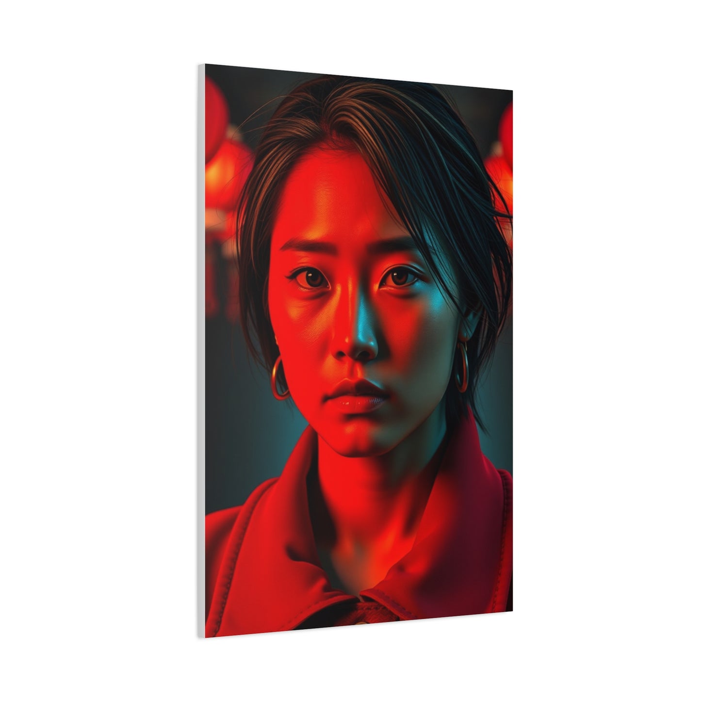 Burgundy Opulence Canvas Wall Art & Canvas Print