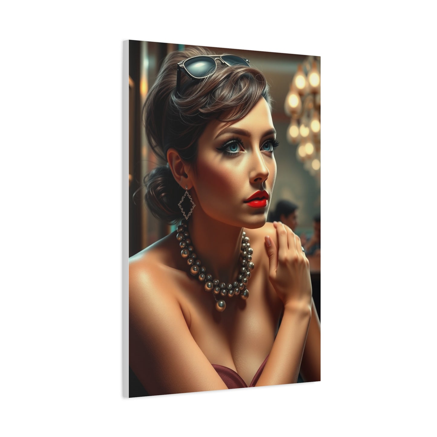 Breakfast At Tiffany’s Characters Art Luxury Canvas Wall Art & Canvas Print