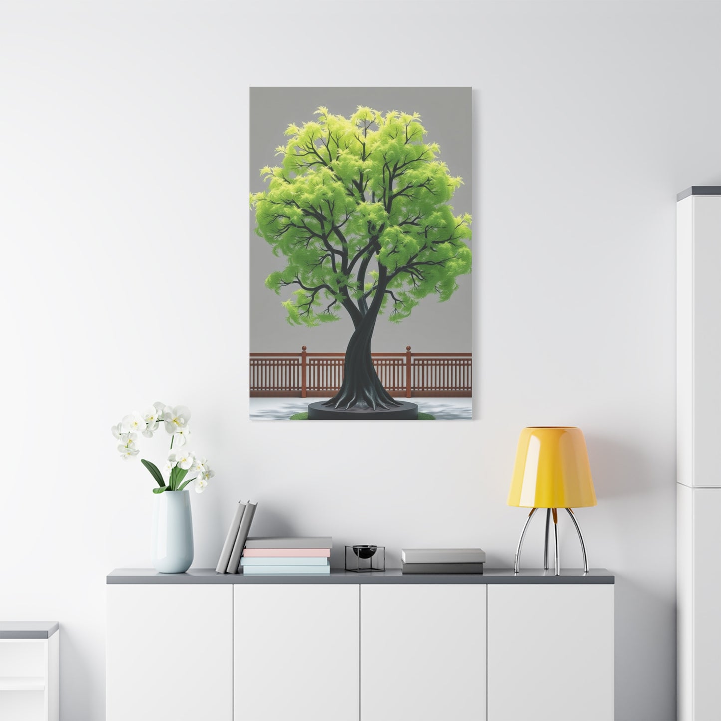 Ginkgo Tree Art Supreme Gallery Wall Art & Canvas Print