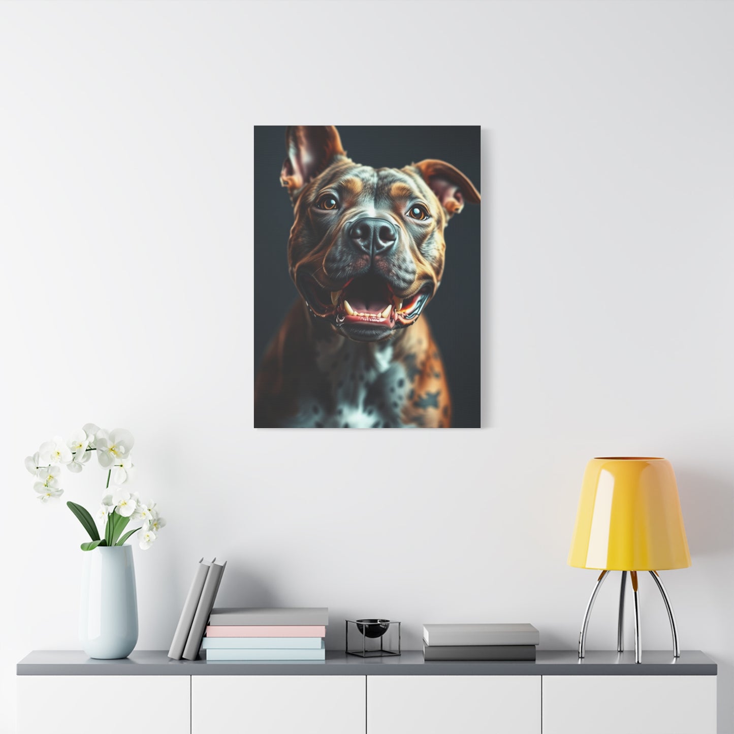 Supreme Pit Bull Art Collection Wall Art & Canvas Print
