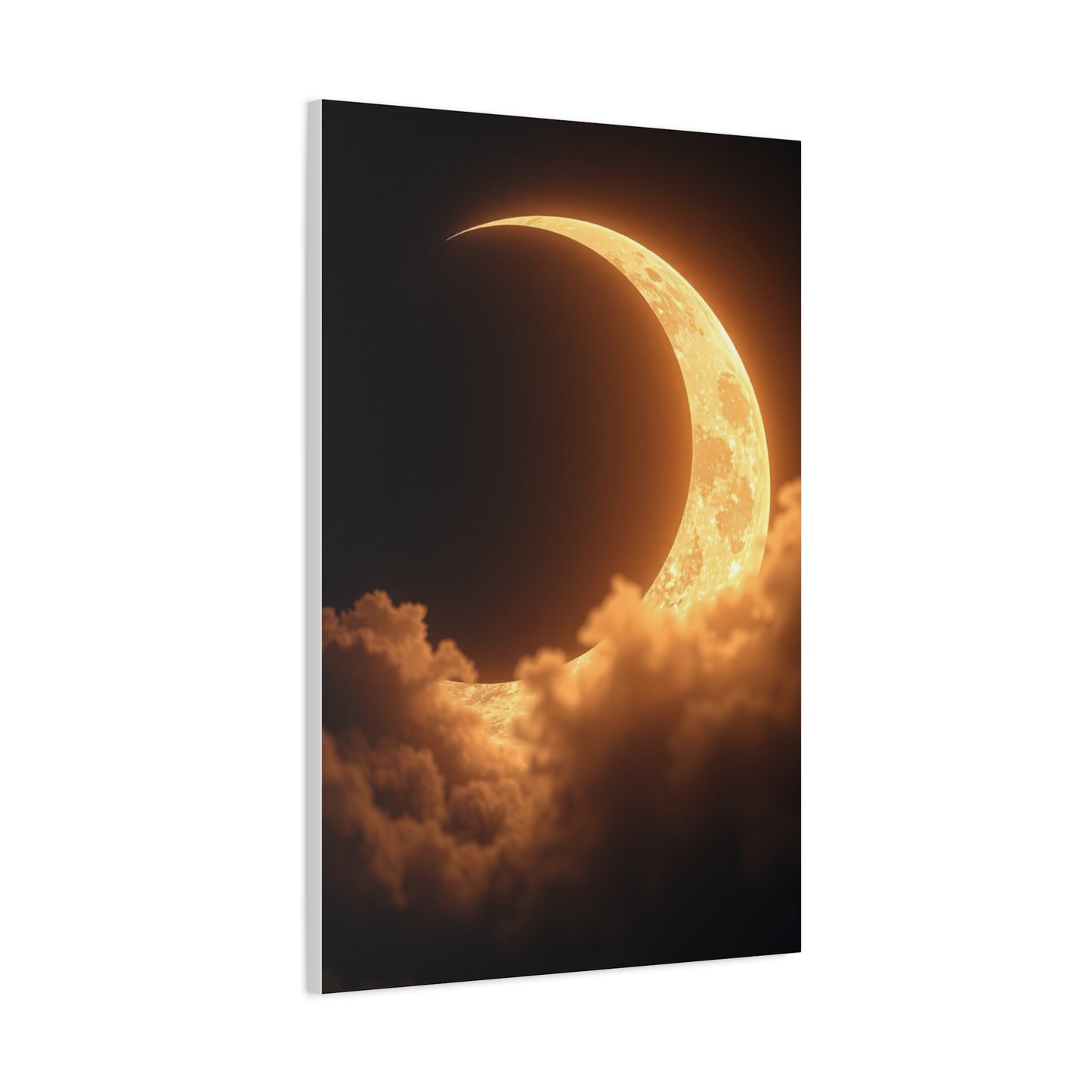 Crescent Moon Art Luxury Canvas Wall Art & Canvas Print