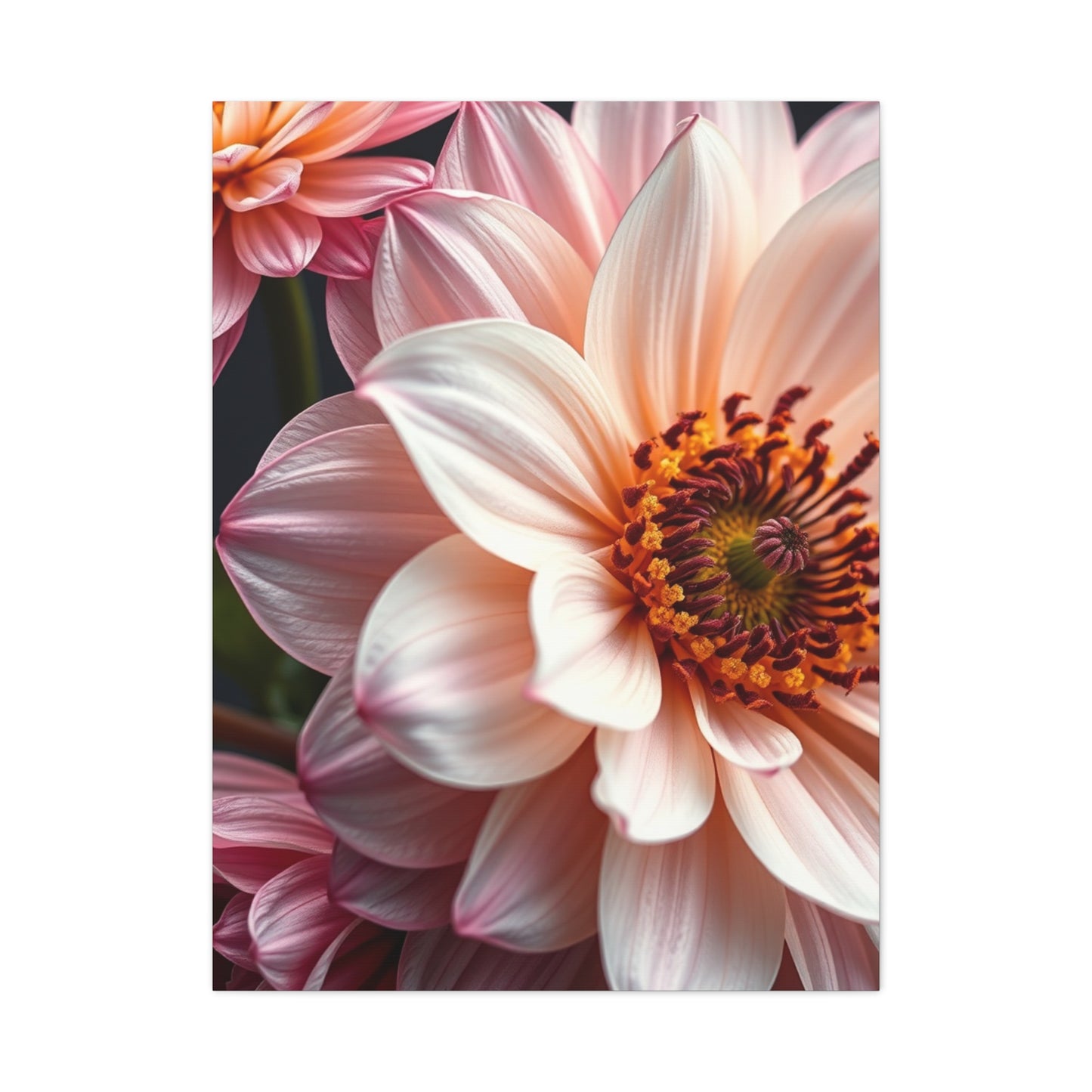 Floral Elegance Tableau Wall Art & Canvas Print