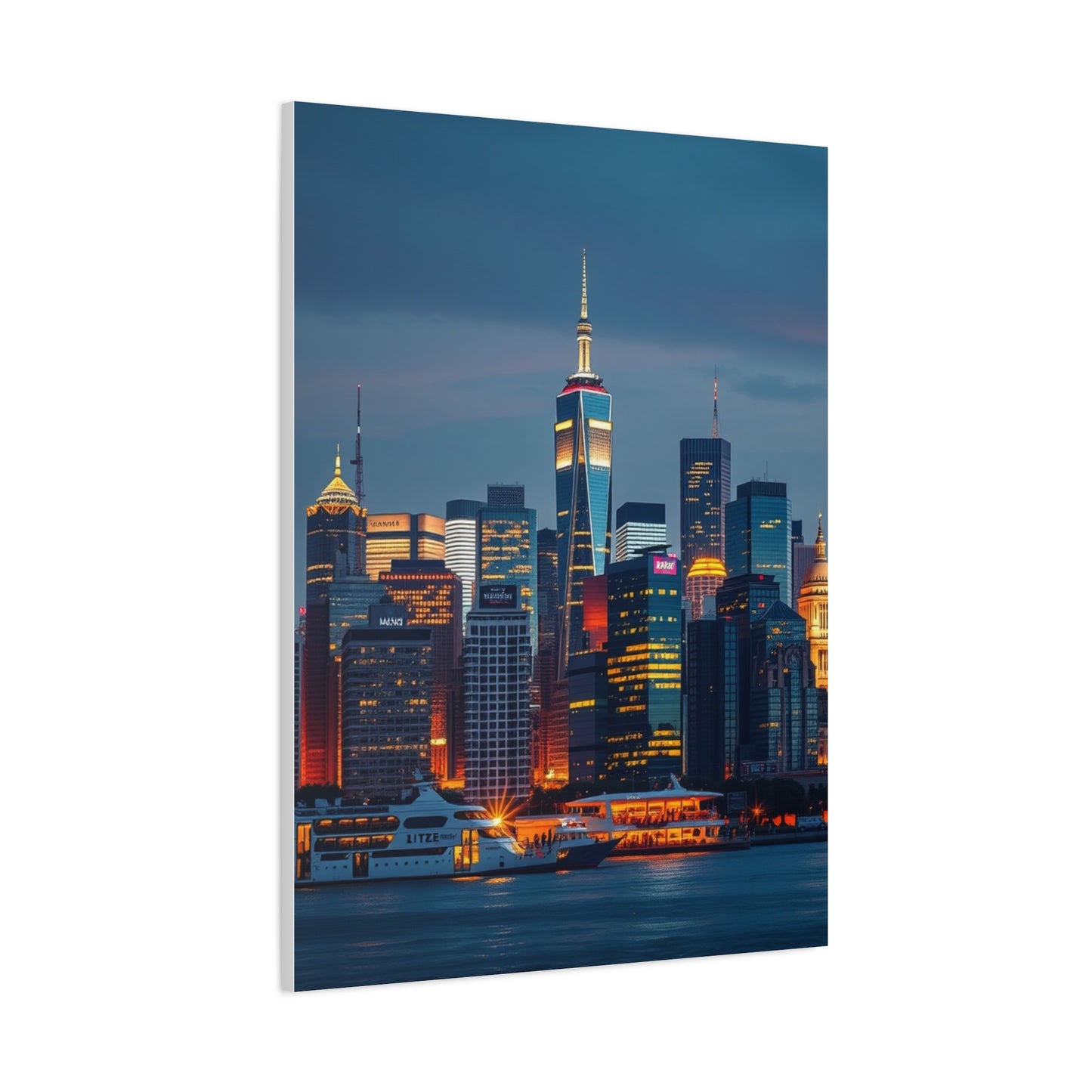 Supreme City Skylines Art Collection Wall Art & Canvas Print