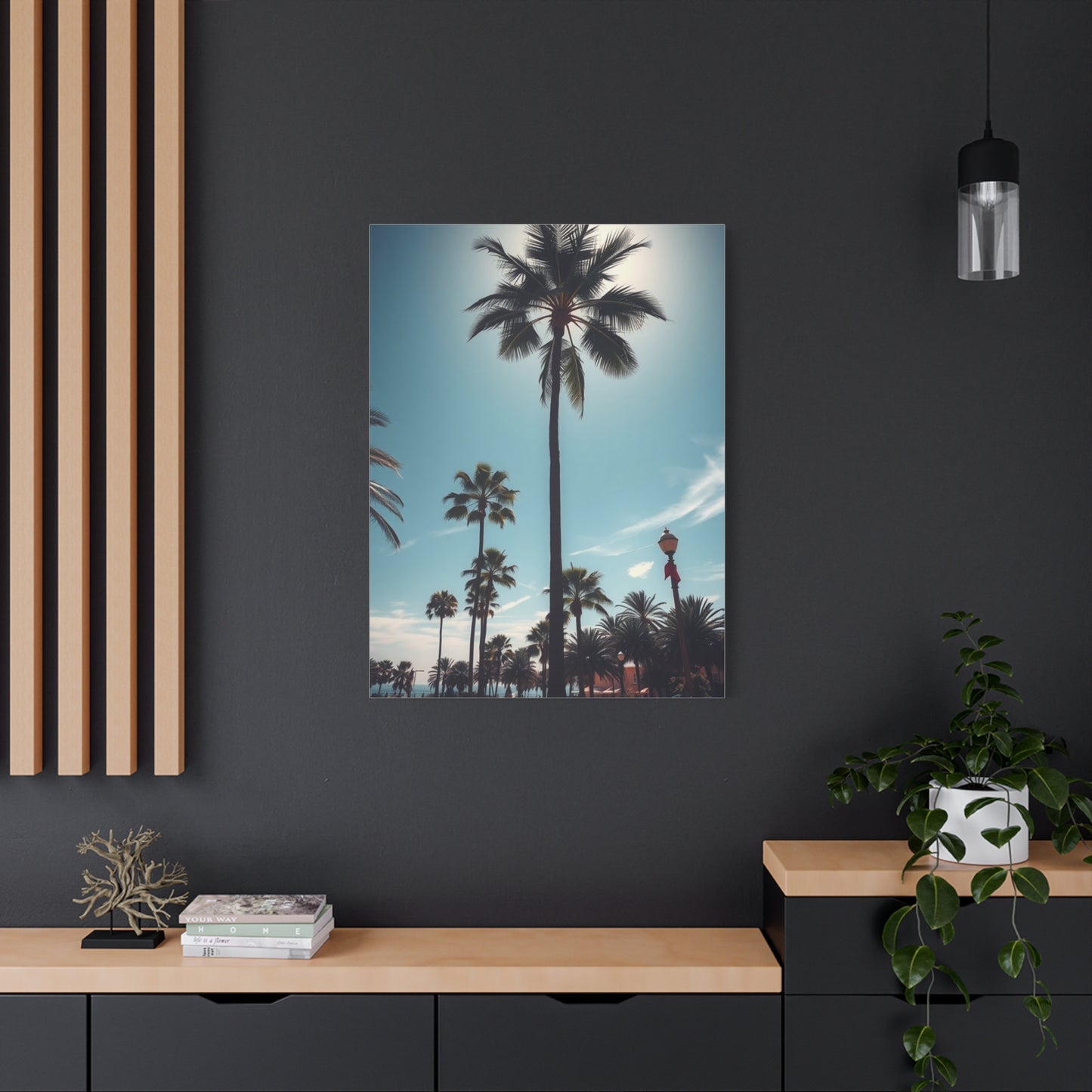 Paradise Palms Canvas Wall Art & Canvas Print