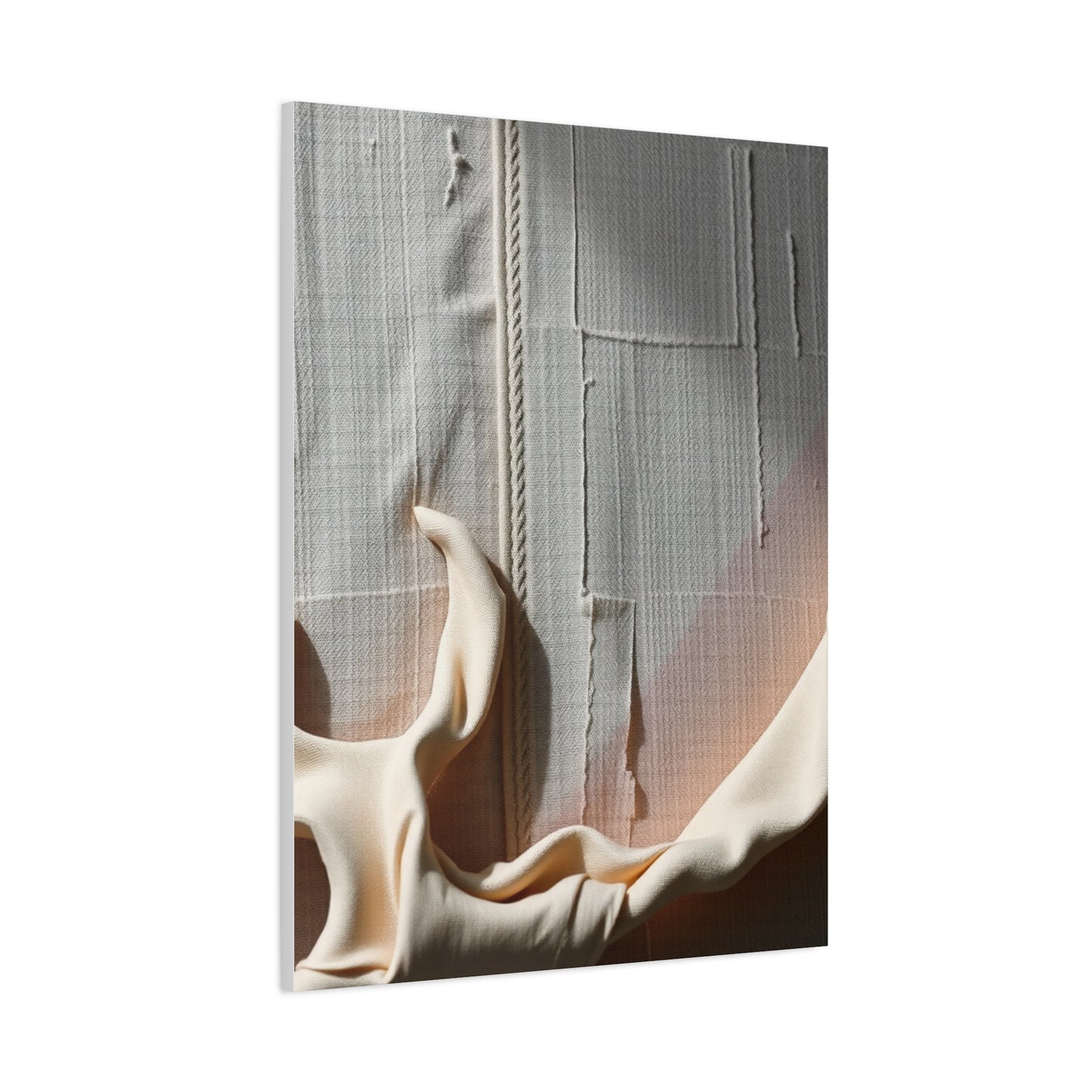 Taupe, Linen, and Gray Art Luxury Canvas Wall Art & Canvas Print