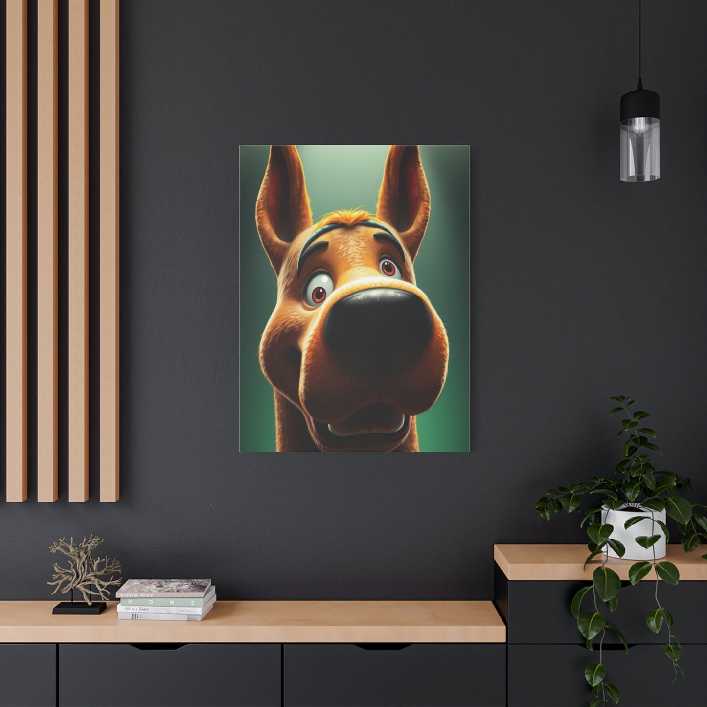 Scooby-Doo (TV Series) Characters Art Supreme Gallery Wall Art & Canvas Print