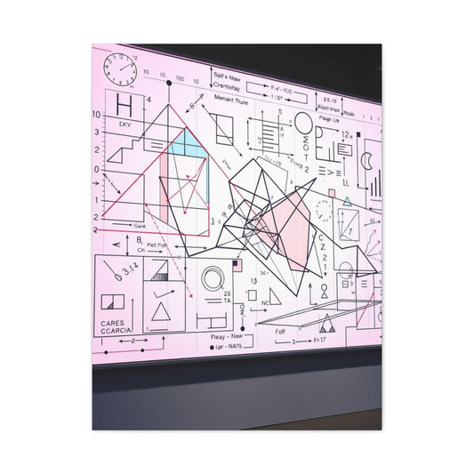 Modern Math Art for Creative Spaces Supreme Gallery Wall Art & Canvas Print