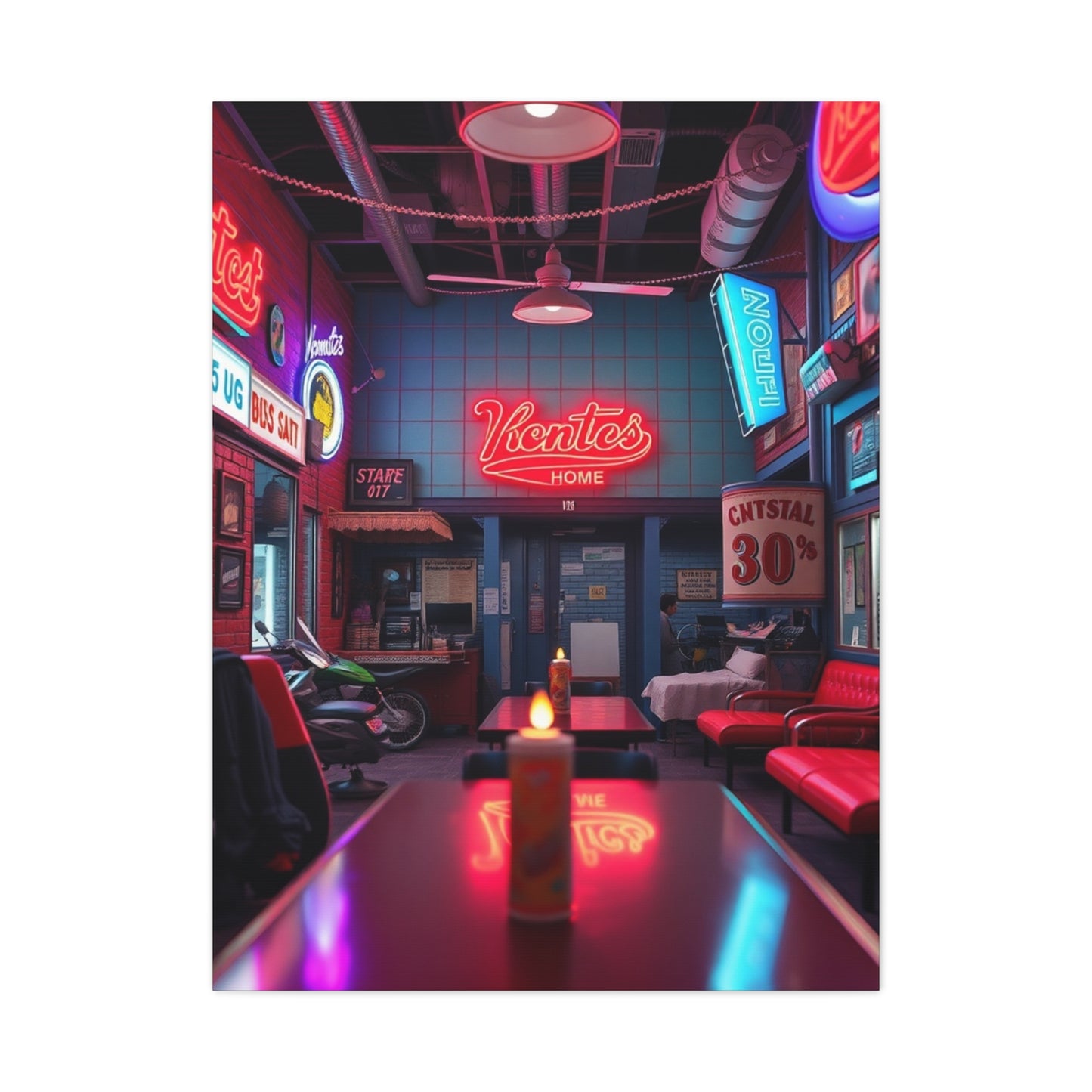 70’s Nostalgia Art Artisan Canvas Wall Art & Canvas Print