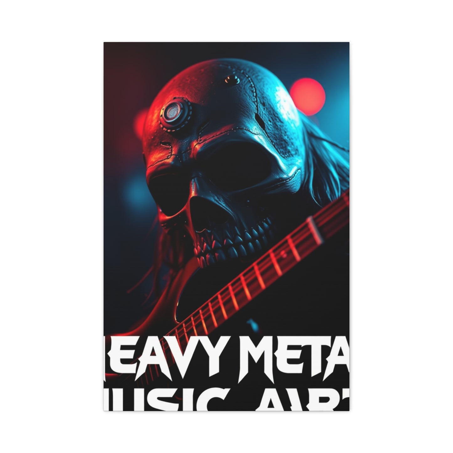 Vision Heavy Metal Music Art Art Wall Art & Canvas Print