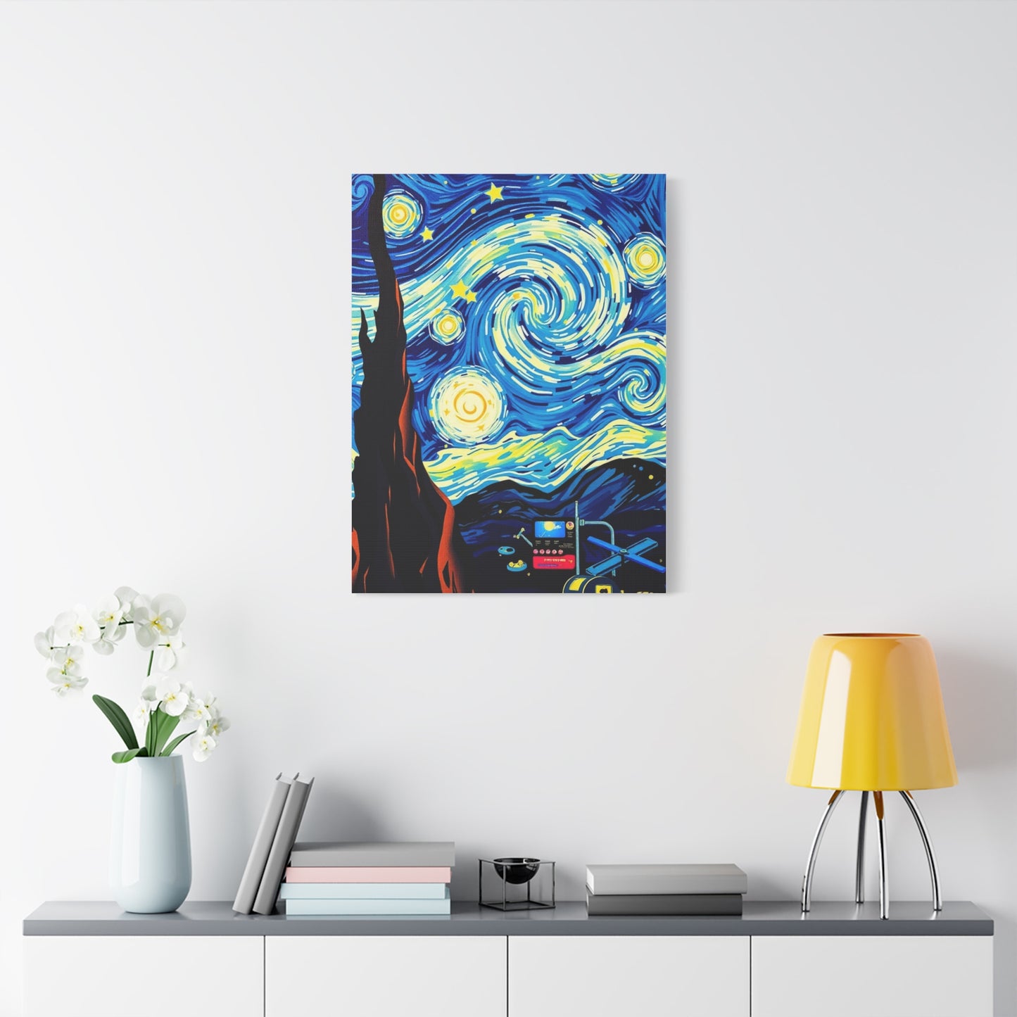 The Starry Night Canvas Art Luxury Canvas Wall Art & Canvas Print