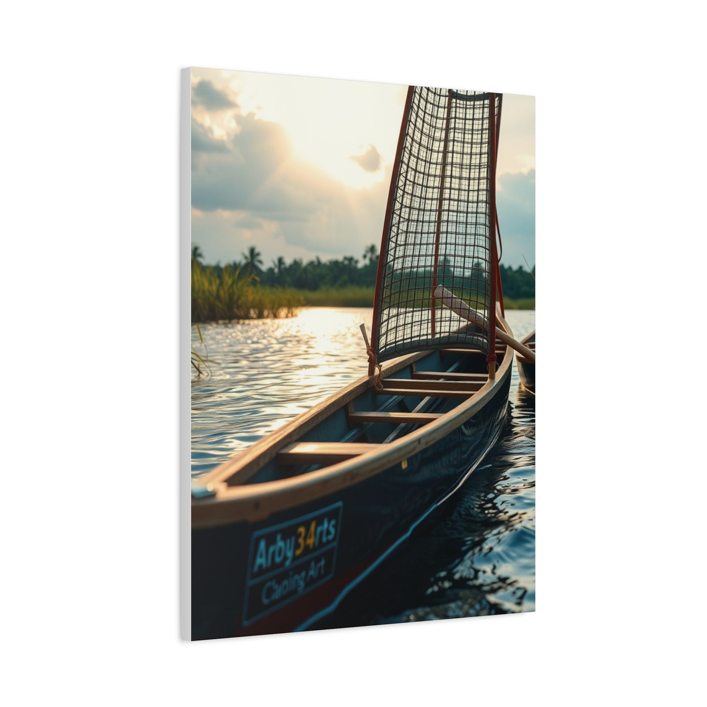 Canoe Art Luxury Canvas Wall Art & Canvas Print